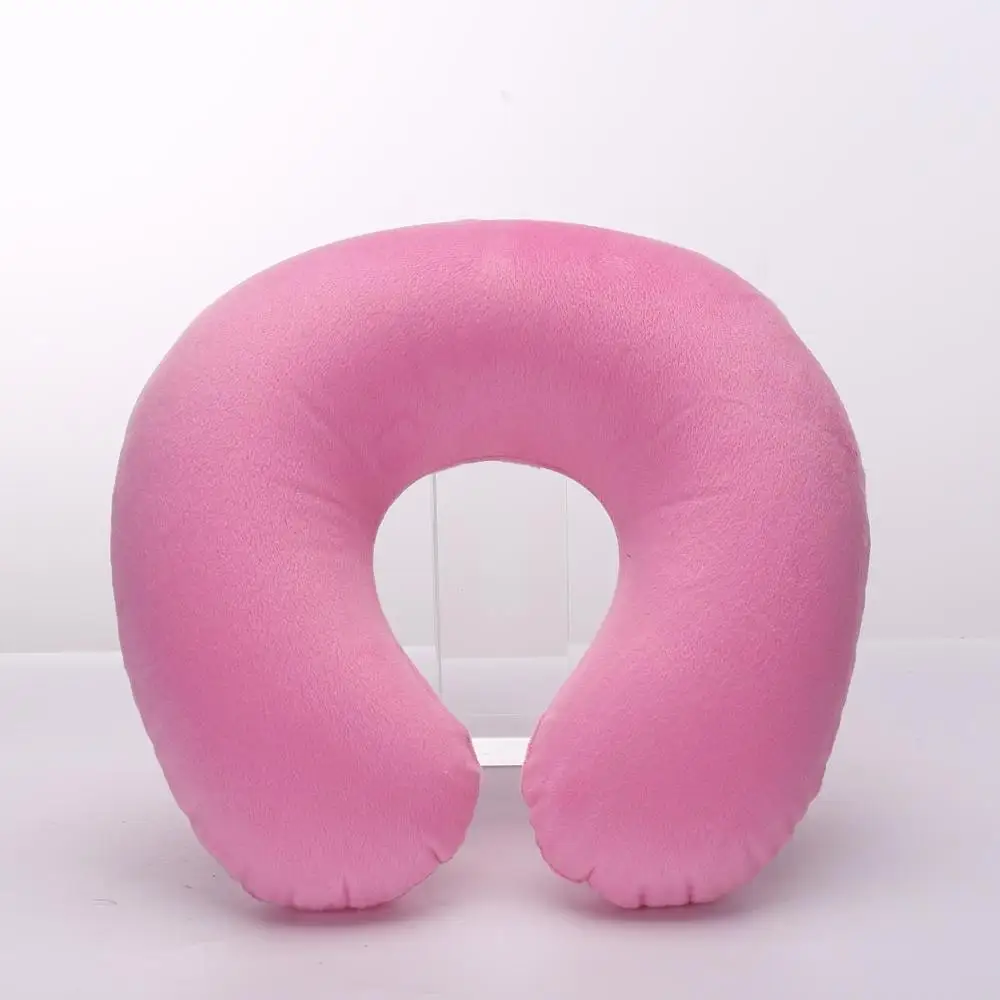 T0100-pink Креативный u-образный подголовник летательный аппарат Портативная подушка для путешествий защита шеи Подушка наружная дорожная подушка для автомобиля u-образная - Цвет: T0100-pink