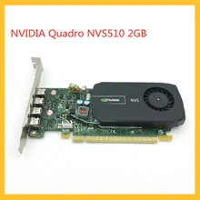 Quadro NVS510 2GB Original Graphics Card Professional Graphics For NVIDIA Multi-screen Design 3D Modeling Rendering Graphics
