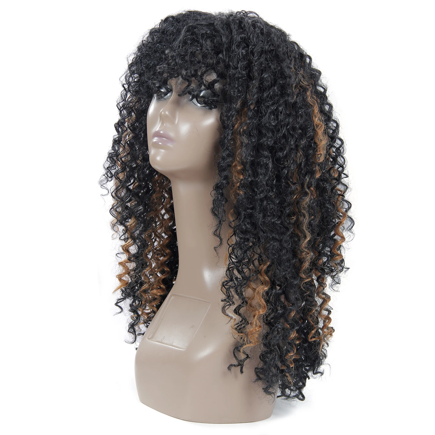 YXCHERISHAIR Швейцарский Кружевной синтетический афро кудрявый парик длинные 20