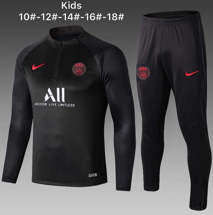 19 20 N98 child training Jacket coat t Manchester United Chelsea juve Arsenal Feyenoord, ajaxes kids Jacket kit football jersey - Цвет: kids