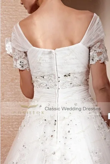 Новая мода vestidos de novia Формальные невесты элегантные длинные кружевные свадебные вечерние платья Свадебные платья с рукавом