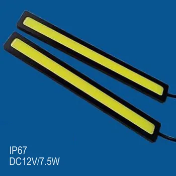 

High quality 12V car led additional brake led light,led DRL lamp,Auto Led Day light,Led Daytime light COB free shipping 2pcs/lot