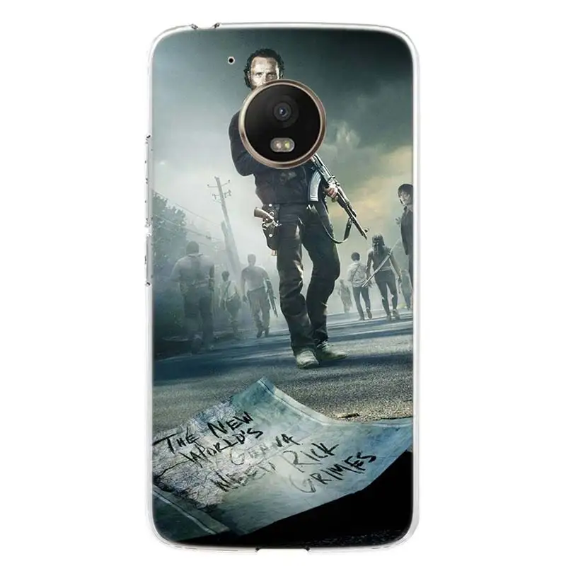 TW225-7 The Walking Deads Cover Phone Case For Motorola Moto G7 G6 G5S G5 E4 Plus G4 E5 Play Power EU Gift Fit Patterned Coque - Цвет: TW225-7