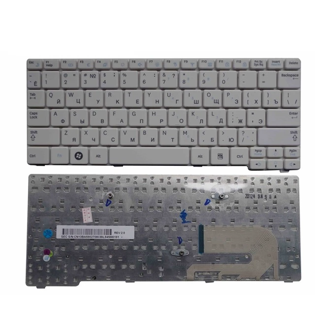 New US/English Russian Laptop Keyboard For Samsung N148 N145
