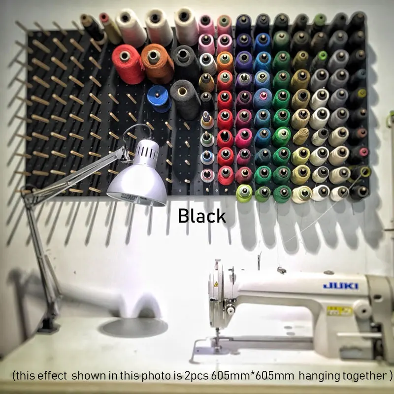 Sewing thread holders wooden thread rack 25/100 spool yarn sewing embroidery tools organizer crafts needlework storage