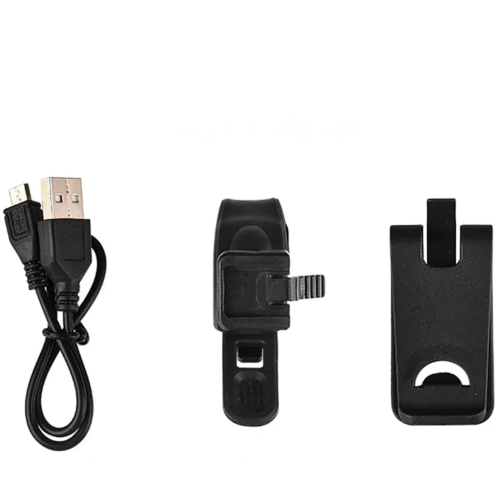 Быстросъемный резиновый ремешок USB Перезаряжаемый задний фонарь для велосипеда светодиодный Предупреждение ющий безопасный умный фонарь Водонепроницаемый Прочный свет