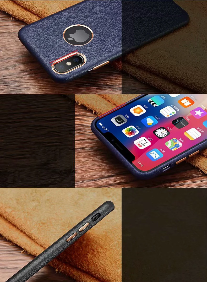 XOOMZ чехол из натуральной кожи для iPhone XS/XS MAX/X/XR, Роскошный ультра тонкий защитный чехол для телефона