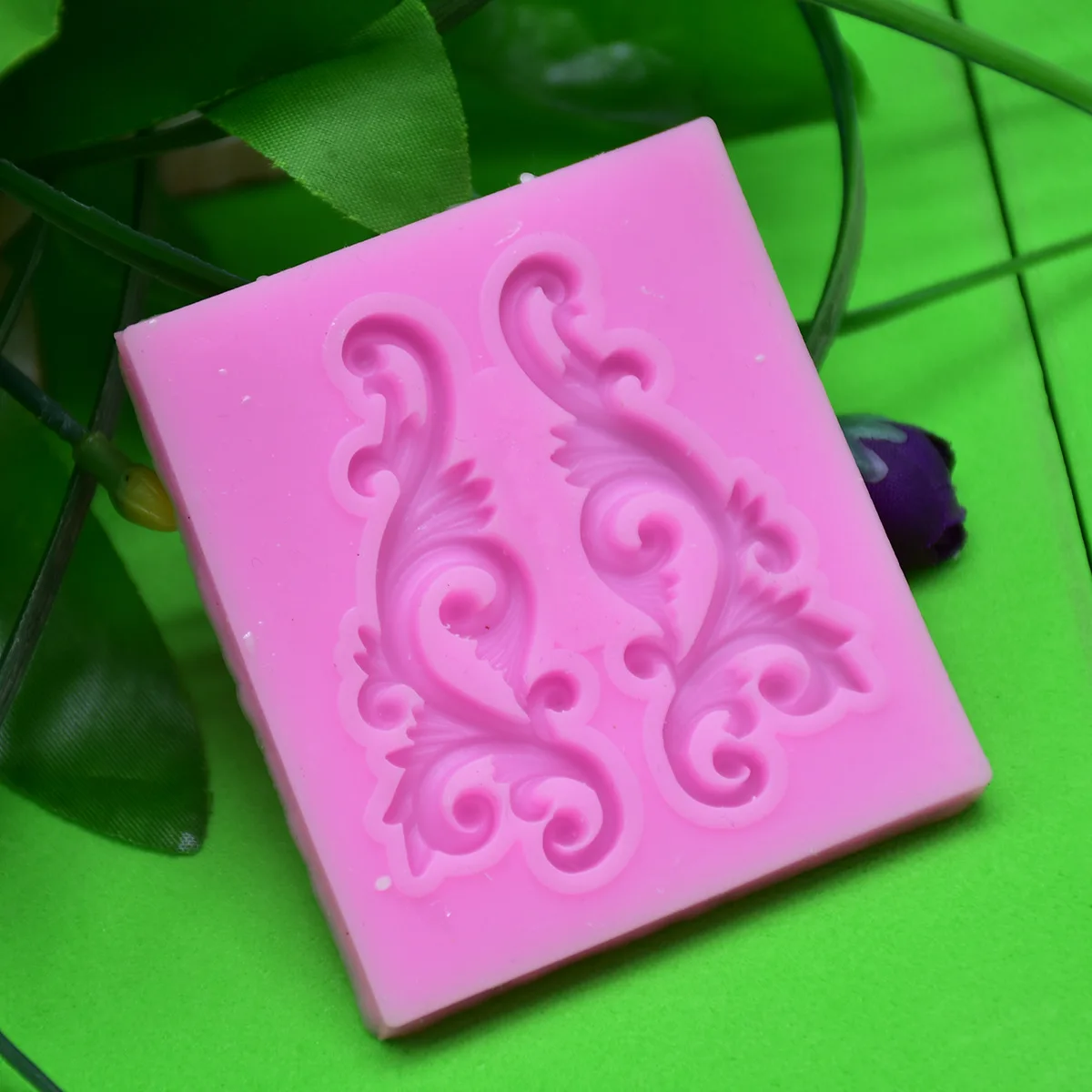 DIY Форма для выпечки облегченный Европейский стиль цветок Шоколад для кекса для глины силиконовая форма для помады