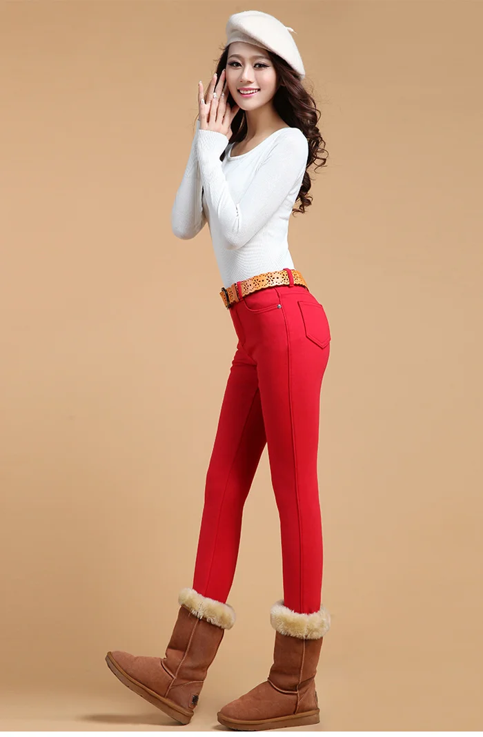 Теплые штаны женские толстые теплые женские леггинсы плюс размер теплые флисовые утепленные женские лосины женские бархатные женские офисные осенние