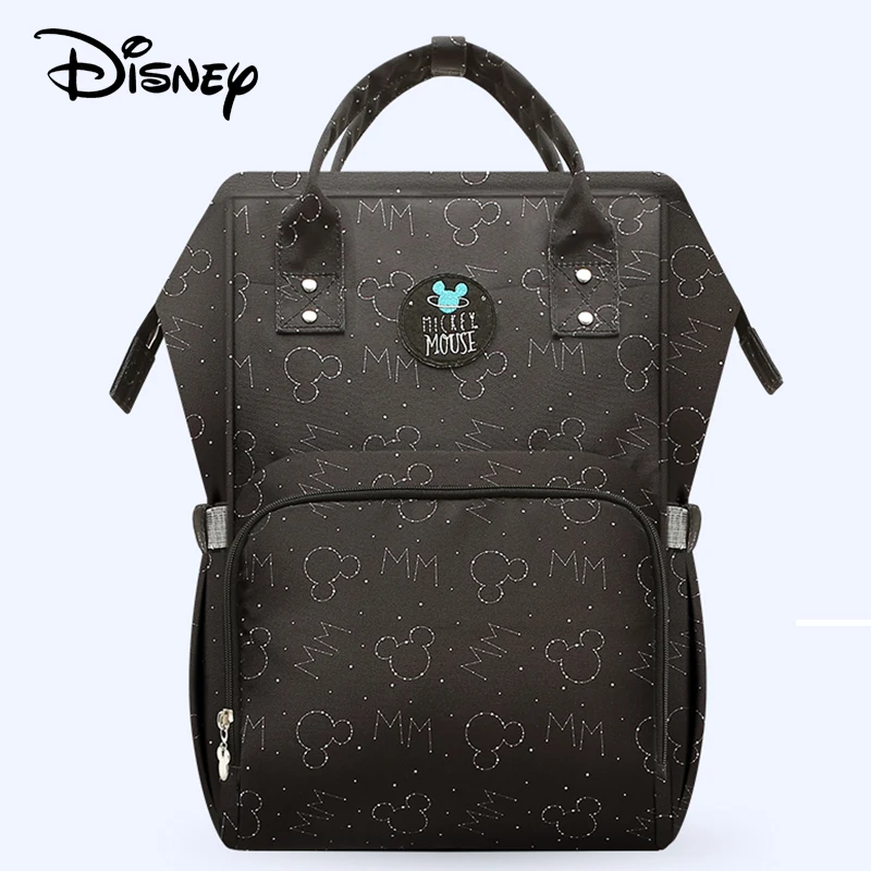Disney Mommy водонепроницаемый подгузник бутылка для сумки Кормление изоляционные сумки с usb-обогреватель Рюкзак Детские сумки для мамы сумки для хранения DS9531 - Цвет: 2