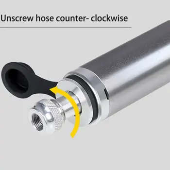 

Mini Bicycle High Pressure Pump Aluminum Alloy Tire Ball Inflator Accessories J6PF