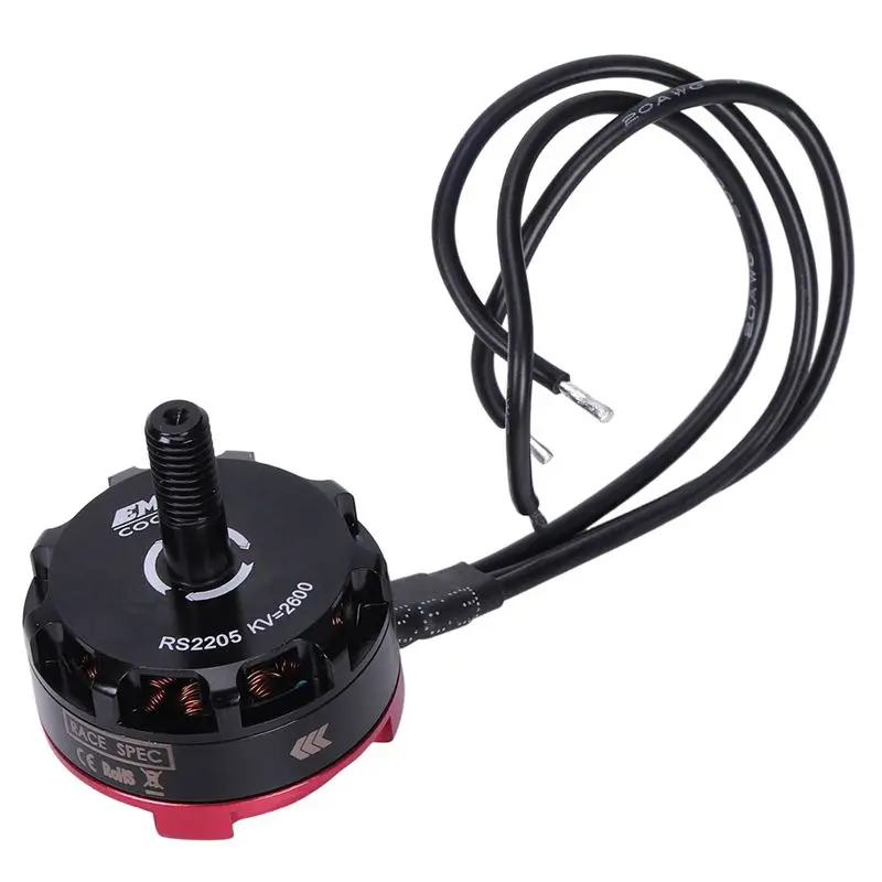 EMAX 4 компл./лот RS2205 бесщеточный двигатель для FPV Quad гонки мультикоптера QAV 2 CW/2 CCW