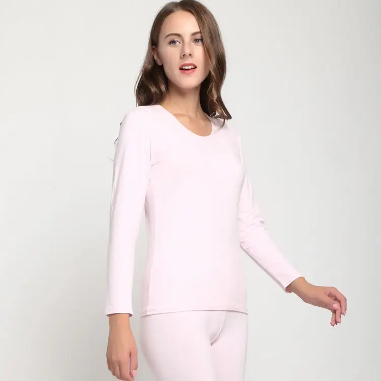 woman Warm suit Теплое термобелье, женское бархатное кальсоны, термобелье для женщин, зимнее плотное, с длинным рукавом, для сна, L, XL, XXL, XXXL - Цвет: woman Warm suit