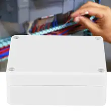Открытый водонепроницаемый распределительная коробка IP65 ABS безопасности Электрический проект корпус Чехол 84x59x33 мм