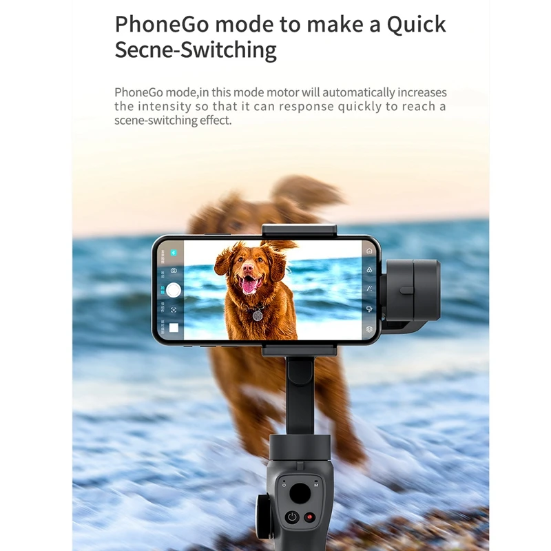 3 х осевой ручной шарнирный стабилизатор для камеры GoPro селфи Палка с Bluetooth фото и