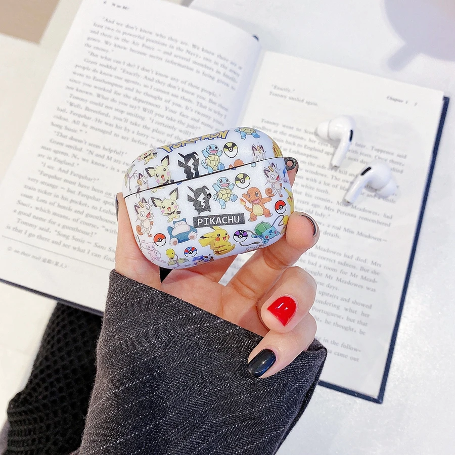 Модный чехол с надписью cutu Pikachu для Airpods Pro, чехол с беспроводной Bluetooth для apple airpod Pro 3, силиконовый чехол