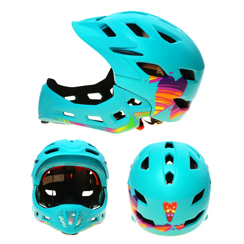 Wholesale Children's full face helmet Walker helmet balance car helmet riding equipment Adjustable