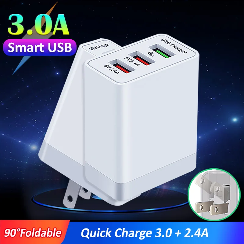 fast charger A3B Универсальный ce по ограничению на использование опасных материалов в производстве 5 v/2a для samsung для huawei Зарядное устройство автомобильное зарядное устройство usb quick 4,0 QI Беспроводная зарядка телефона, НЧ-динамик, быстрая зарядка - Тип штекера: fast charger A3B