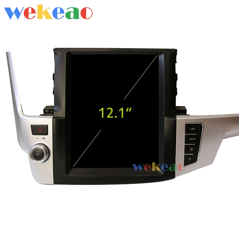 Wekeao вертикальный экран Tesla style 12,1 ''Android 8,1 автомобильный Радио gps навигатор для Toyota Highlander DVD Автомобильный плеер+ 4G