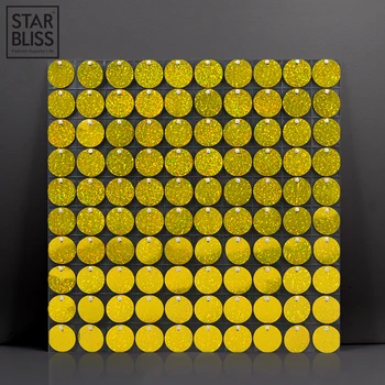 

3D Wall Stickers crystal pneumatic sequins 3D wall panel mirror wall cloth paint birthday Wedding party background wall decor