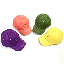 Summer Women Fruit Embroidered Golf Hat Adjustable Baseball Cap Accessories Gorro Hombre Verano