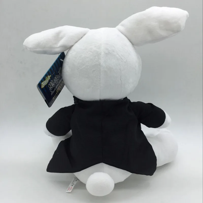 2 шт./Lo Rabbit Ciel и Sebastian Rabbit плюшевые игрушки из японского аниме фильмы Черный Дворецкий 30 см горькие мягкие рождественские игрушки