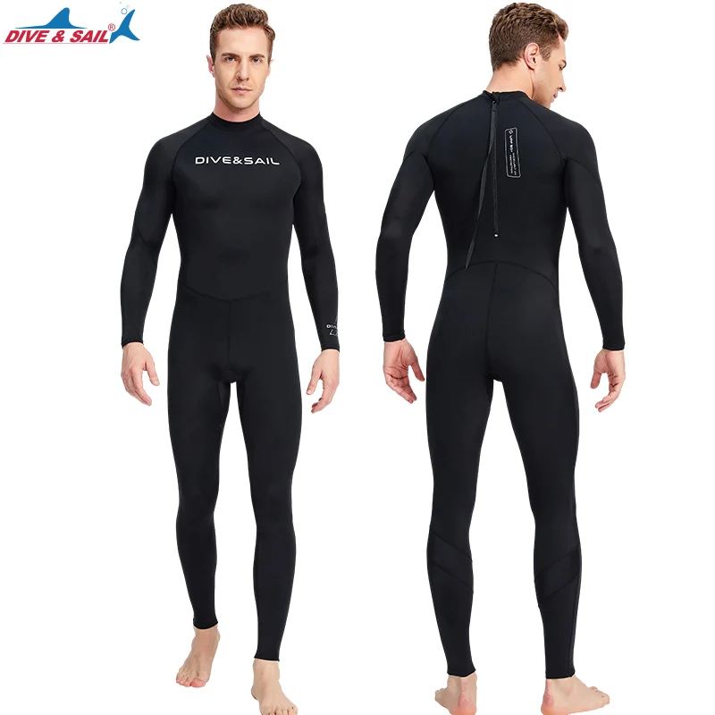 UPF50+Full Body Rash Guard Dive Skins Wetsuit Swimsuit, Sun UV Protection Long Sleeve One Piece Swimming Snorkeling Body Suit