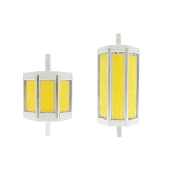 

R7S COB led bulb r7s led lights 78mm 118mm lamp AC110V 127V 220V 265V replace halogen floodlight 60W 100W