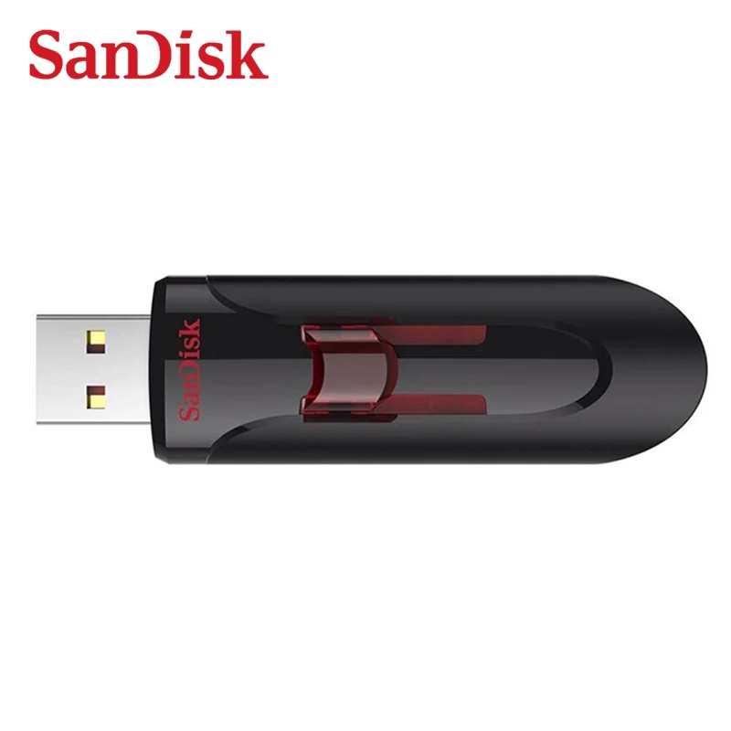 Оригинальный флеш-накопитель USB SanDisk 32 ГБ 3 0 флешка 16 64 128 256 CZ600 выдвижной для