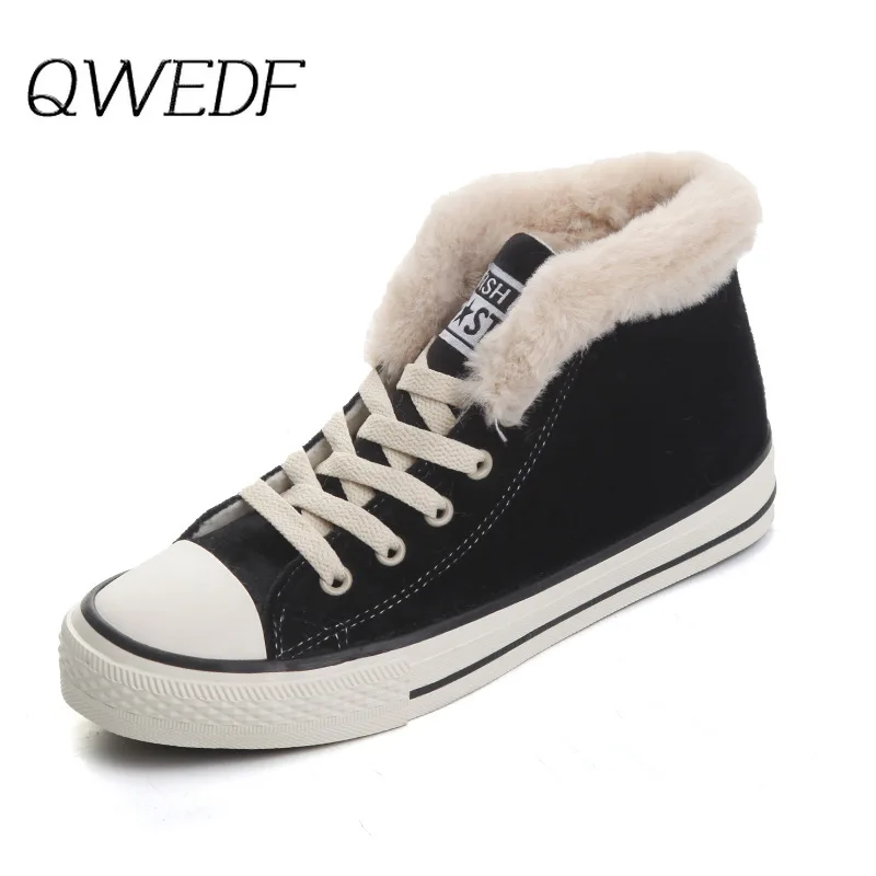 

2019 Winter Boots Women Ankle Boots Warm Winter Woman Shoes Sneakers Flats Lace Up Ladies Shoes Women Short Snow Boots Z4-55