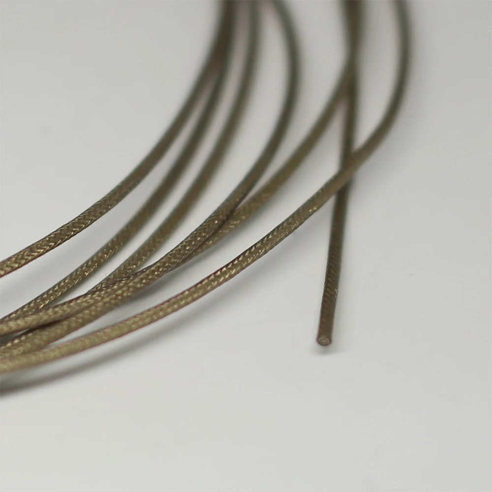 Hi End Silver Plated shield Hifi Audio Speaker Signal Cable headphone cable Bulk Cable