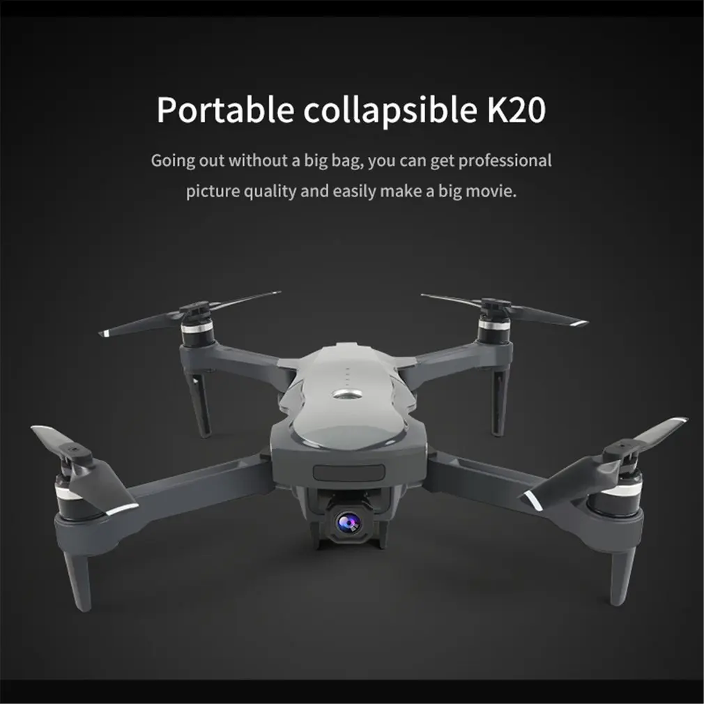 K20 Радиоуправляемый Дрон с камерой 4K ESC 5G gps WiFi FPV Бесщеточный 1800 м управляемый дистанционный складной Радиоуправляемый вертолет самолет игрушки