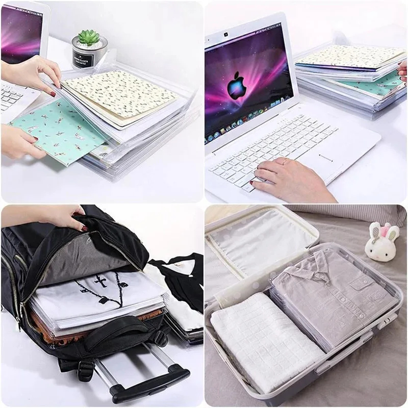 10 Layer Clothes Storage Board Fold Clothing Organizer Shirt Folder Backpack T-shirt Document Closet Drawer Divider Organizer
