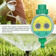 Garden Automatic Water Timer Irrigation Controller System Sprinkler Controller Programmable Valve Hose Faucet Watering Timer magnum programmable rev limiter ignition controller nipponia miro 130i
