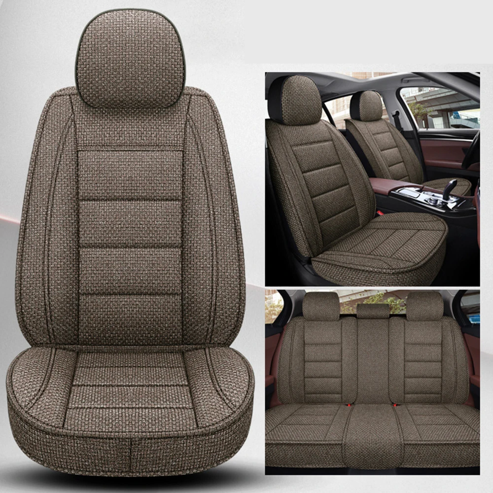 

11 kits leather Universal Automobile Seat set Universal Automobile Seat Cover Five-seater Car Chair Covers Front Rear Protective