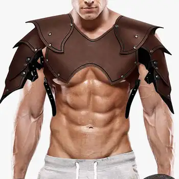 

Medieval Viking Warrior Gladiator Samurai Battle Knight Pauldrons Shoulder Armor Renaissance Vintage Party Props Cosplay