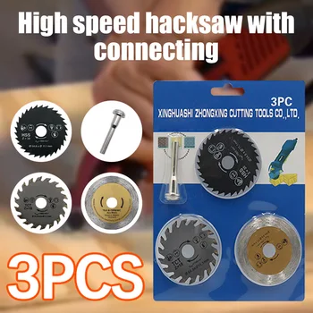 

High Speed Alloy Steel Roulette Blade Kit Mini Fine Saw Blade With Link Woodworking Power Tool Accessories