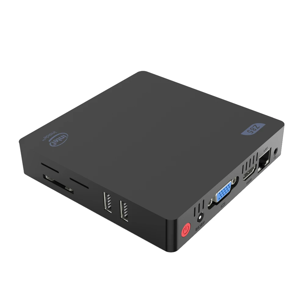 Z83II приставка 10 Мини ПК baytrail Z8350 TV box HD дисплей 2G 32 GB windows10 телеприставке Media Player