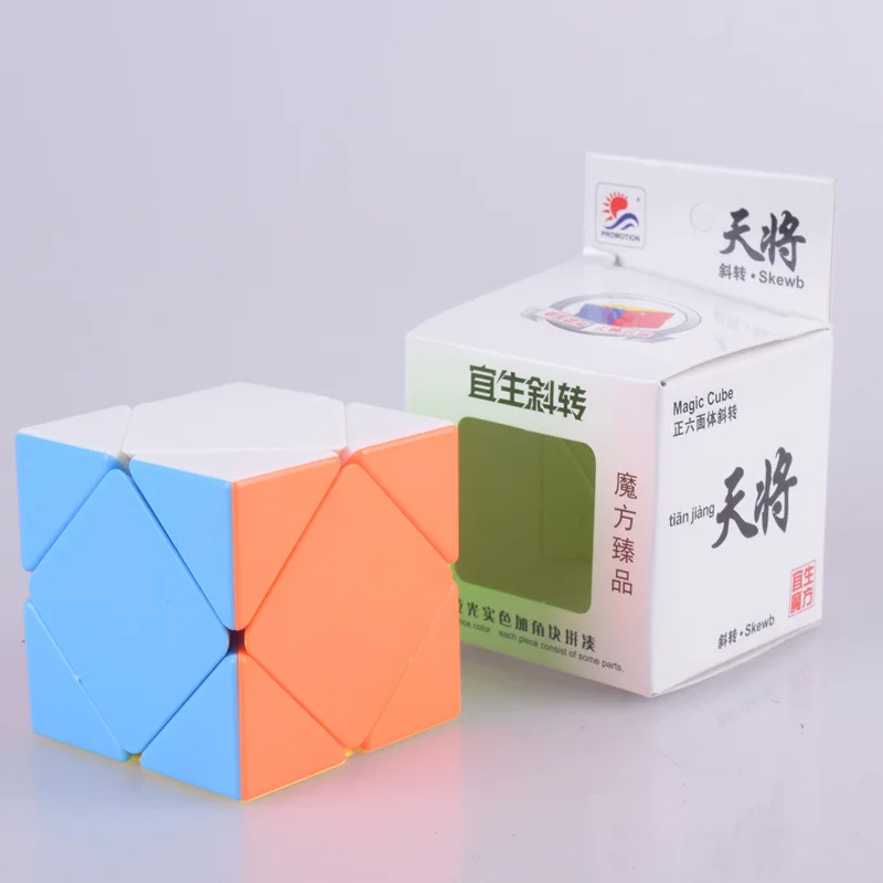 [Ze Sheng Ramp Turn Solid color] Ramp Turn SK Rubik's Cube skweb специальная форма трехслойная рампа отладочная