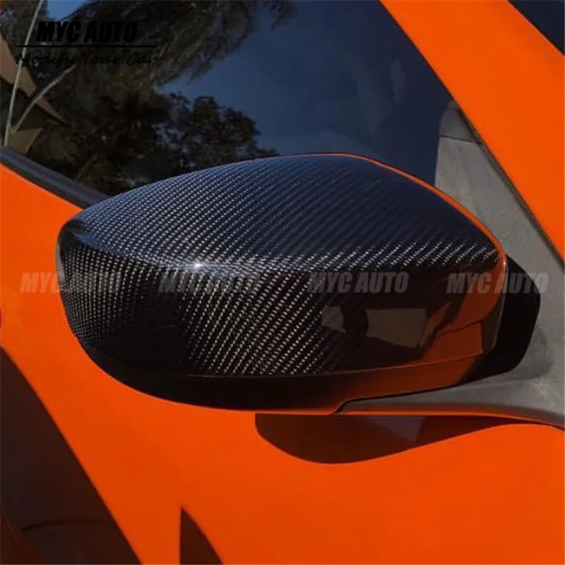 Для 08 15 Infiniti G37 G25 Q40 Q60 Real Dry Carbon Fiber крышка зеркала заднего вида Full Mirror Add On|Зеркала и