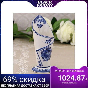 

Napkin holder "Effect", 8 × 7.5 × 17.5 cm, Gzhel 3122356