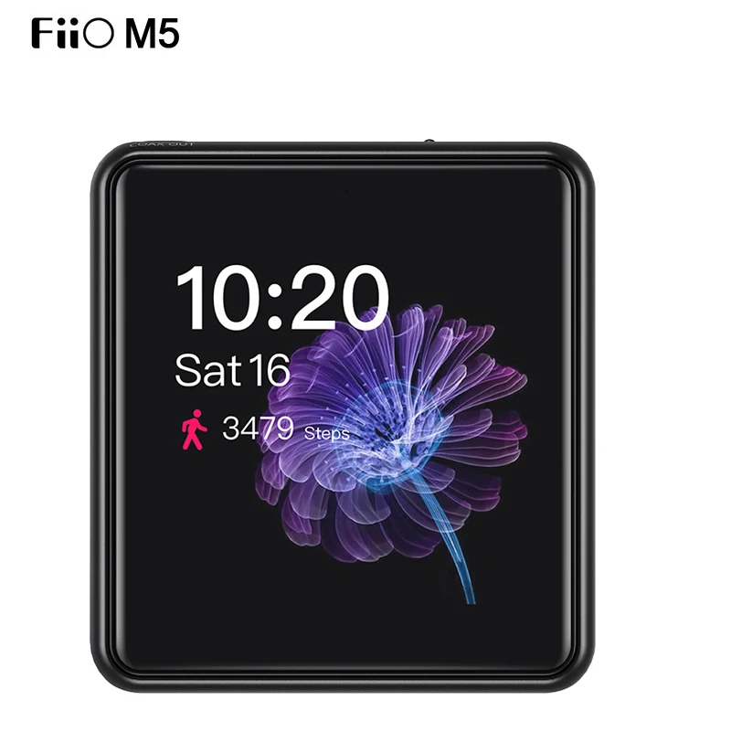 FiiO-reproductor de música M5 de alta resolución sin pérdida AK4377, 32 bits/384kHz, DSD128, Bluetooth, portátil, MP3, USB, DAC, LDAC/AAC/aptX HD/aptX
