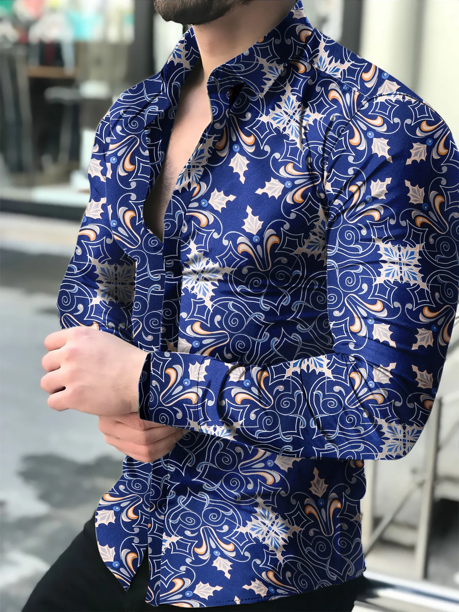 Men's shirt New Hawaiian Shirts Men Single Button Shirts Wild Shirts Printed Male Blouses 2021 Men's shirt New Hawaiian Shirts Men Single Button Shirts Wild Shirts Printed Male Blouses 2021