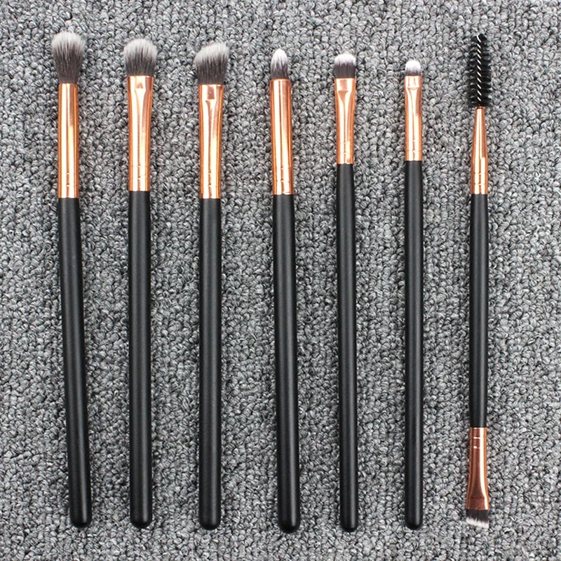 01 7 шт. теней для век набор кисточек для теней Pincel Maquiagem brochas Maquillaje - Handle Color: 01