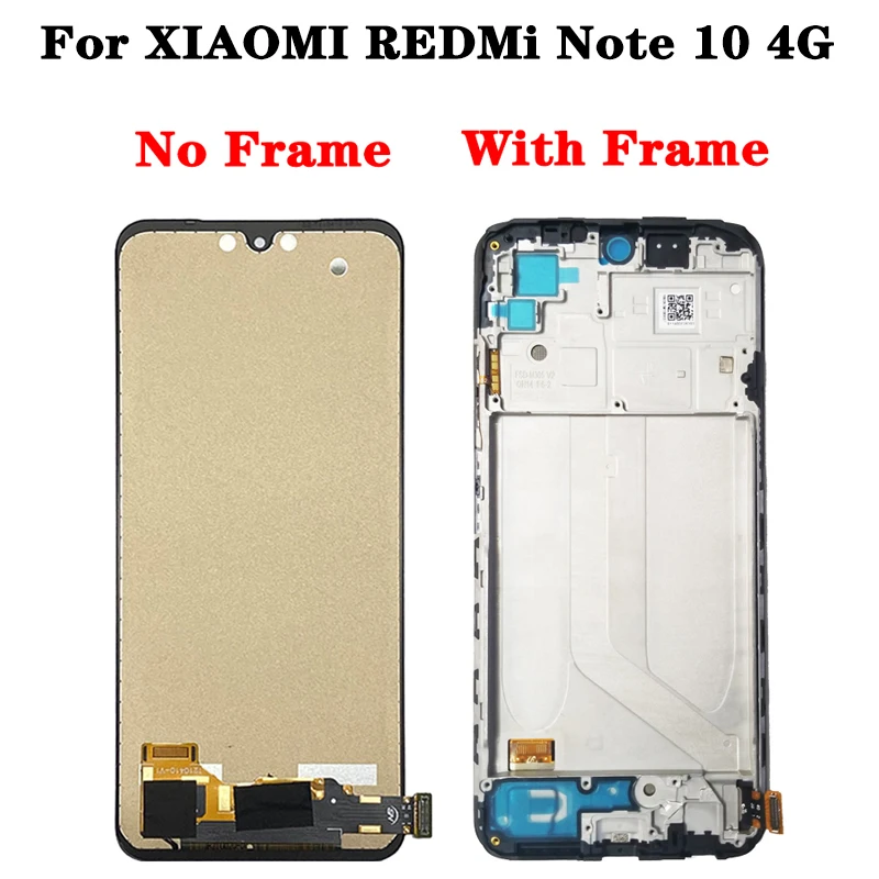 New For Redmi Note10 Note 10s LCD With Touch Screen M2101K7AI, M2101K7AG Display For Xiaomi Redmi Note 10 Pro LCD m2101K6G