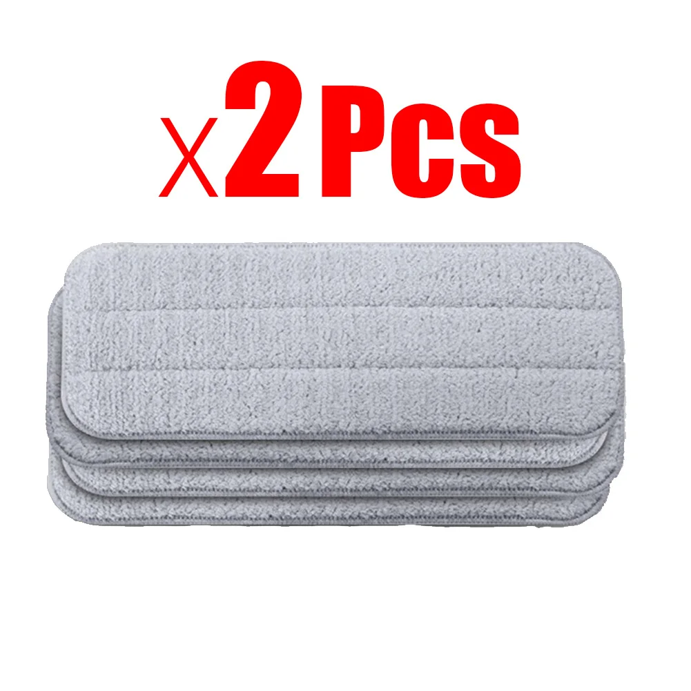 2PCS Original xiaomi Mijia Deerma Replace Mop Cloth for Mi Mijia Water Spray Mop 360 Rotating Cleaning Cloth Head Wooden Freeshipping - Цвет: 2PCS