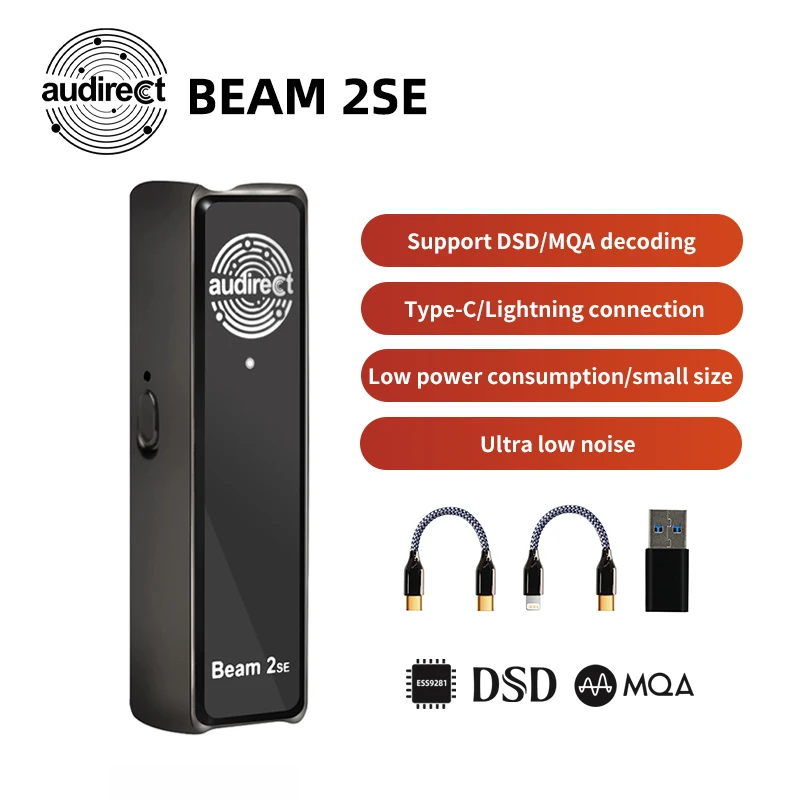 Hilidac Audirect Beam 2se Ess9281 Mqa Decoding 32bit 384khz Hi-res Beam