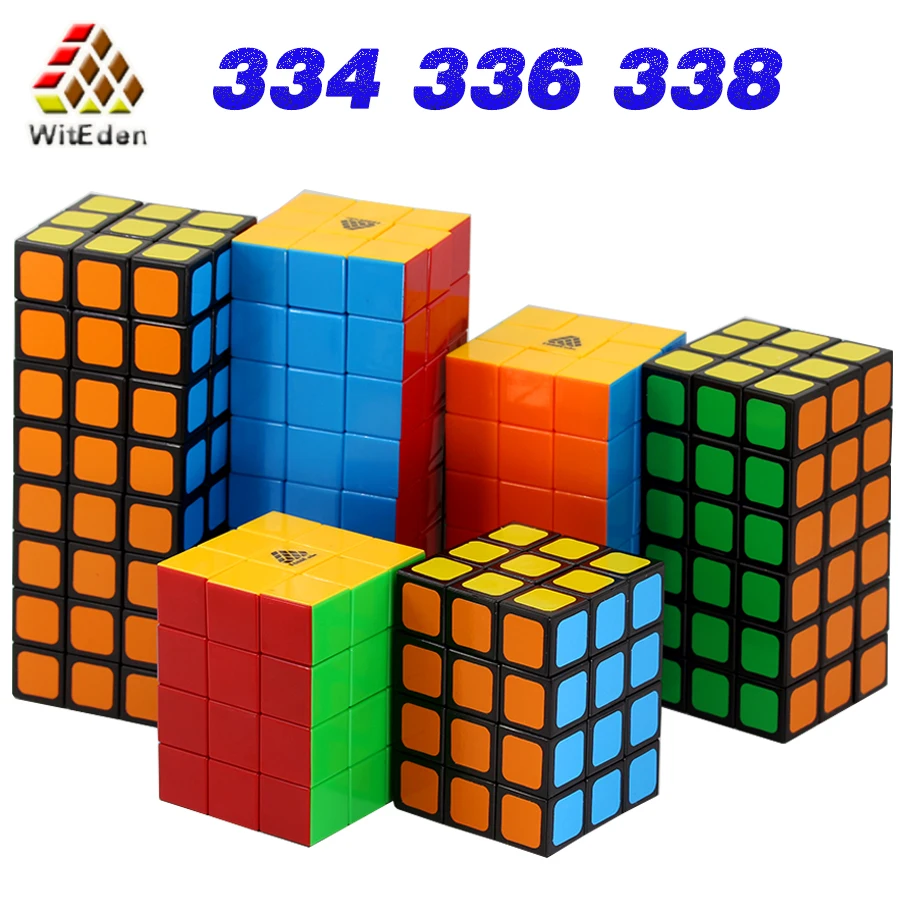 

Puzzle Magic Cube Puzzles WitEden 3*3*4Cube Symmetric Meristic 3x3x8 338 336 334 3x3x6 3x3x4 WE Educational Compressive Game Toy