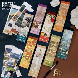 30sheets/pack Fresh Creative An Art Gallery Series Gift Paper Sticker Book Decorative Stickers For Album Scrapbooking Stationery