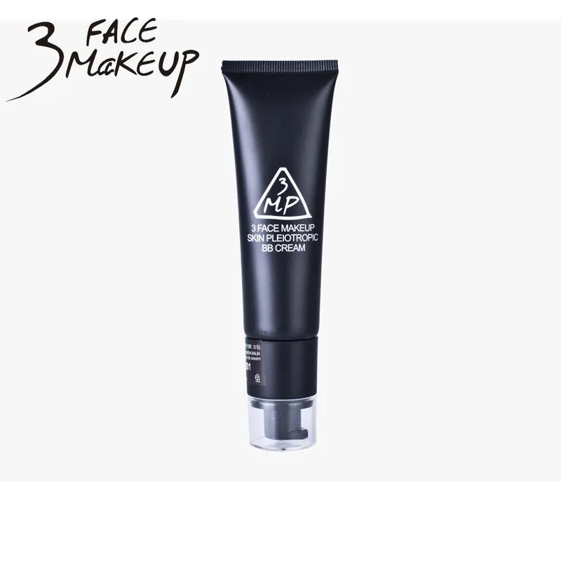 3 FACEMAKEUP/водный баланс масла непрерывный контроль масла светильник чувствительной шелковистой мягкой кожи BB крем 50 мл